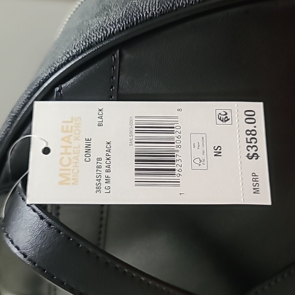 - NWT MICHAEL KORS CONNIE Black BACKPACK - Picture 5 of 6